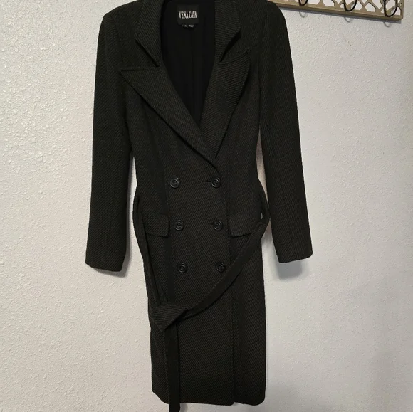 Vena Cava Long Belted Coat ASO Gossip Girl - Picture 11 of 16